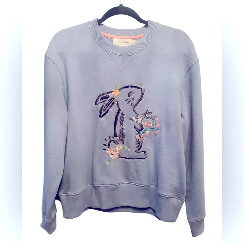 Coach x Selena Gomez bunny sweatshirt S $500- Easter
